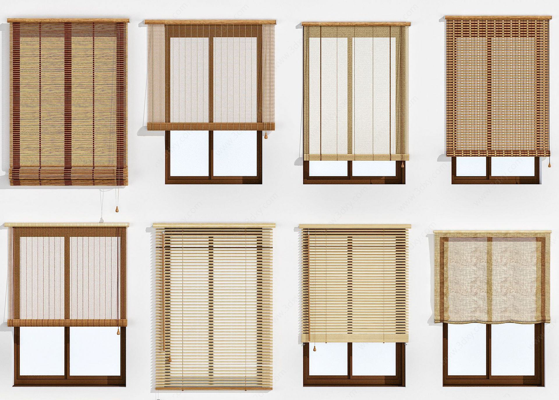 竹簾 一種朦朧清雅的中國窗飾